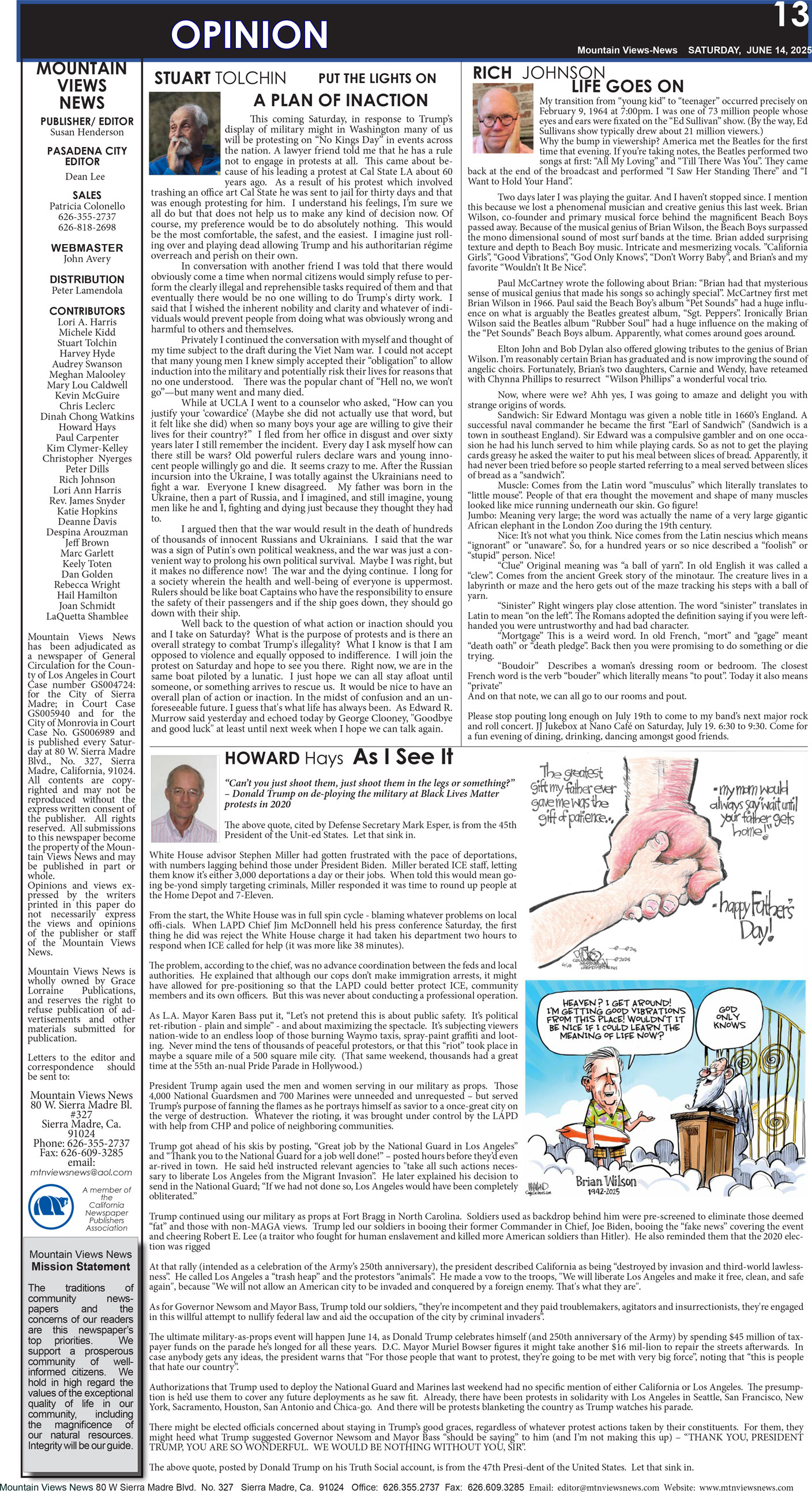 MVNews this week:  Page 13