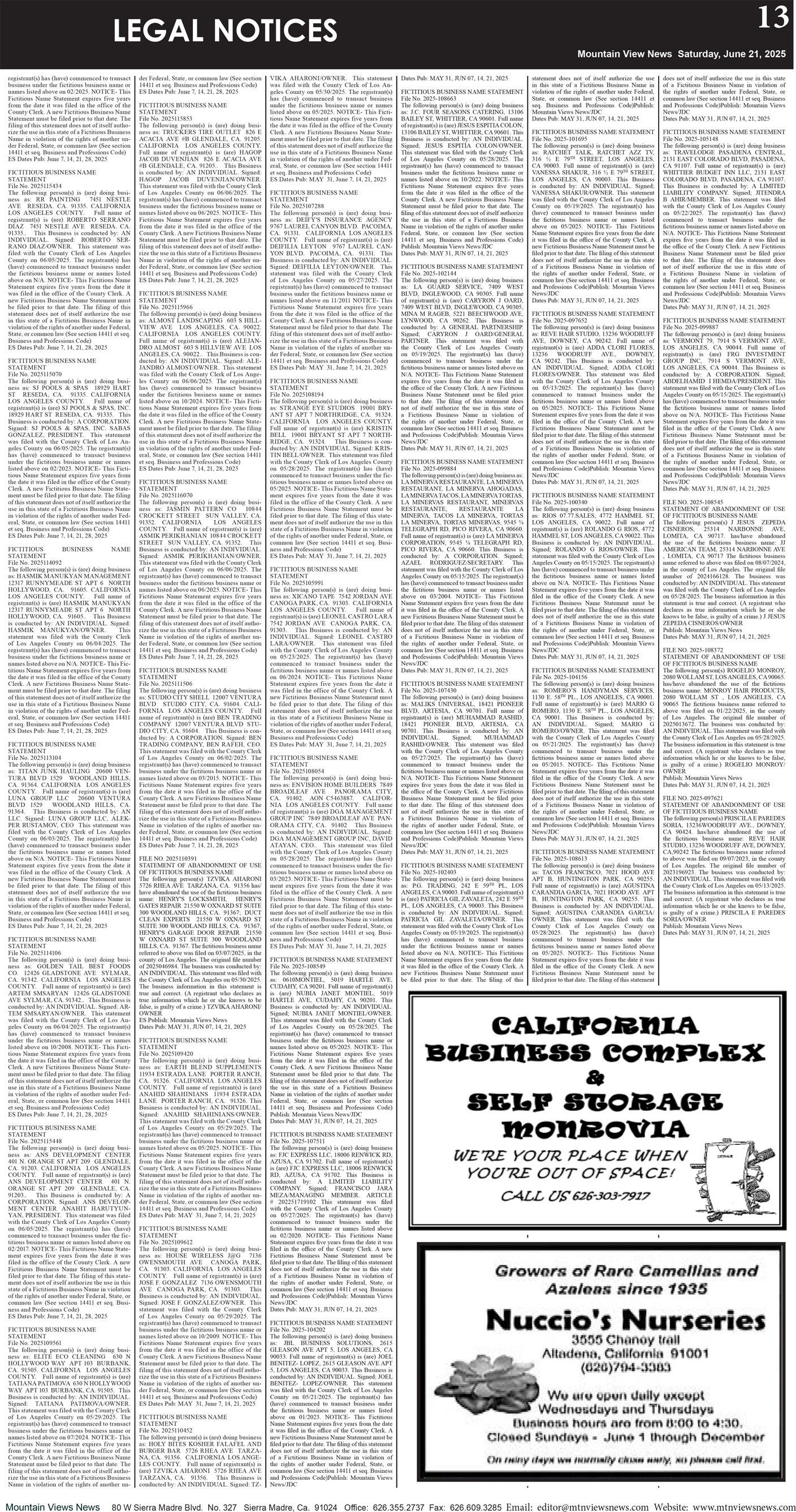 MVNews this week:  Page 13