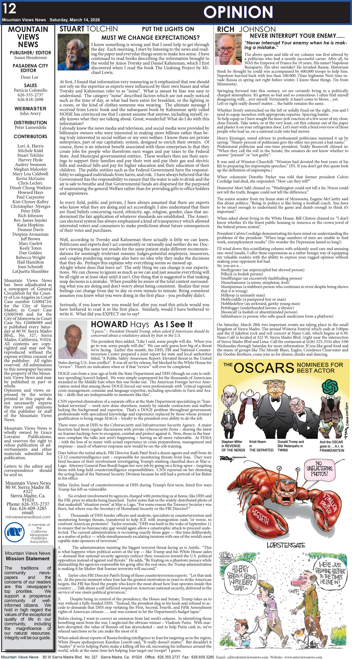 MVNews this week:  Page 12