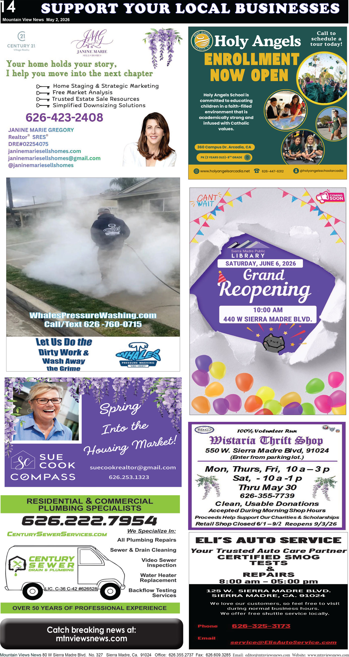 MVNews this week:  Page 14