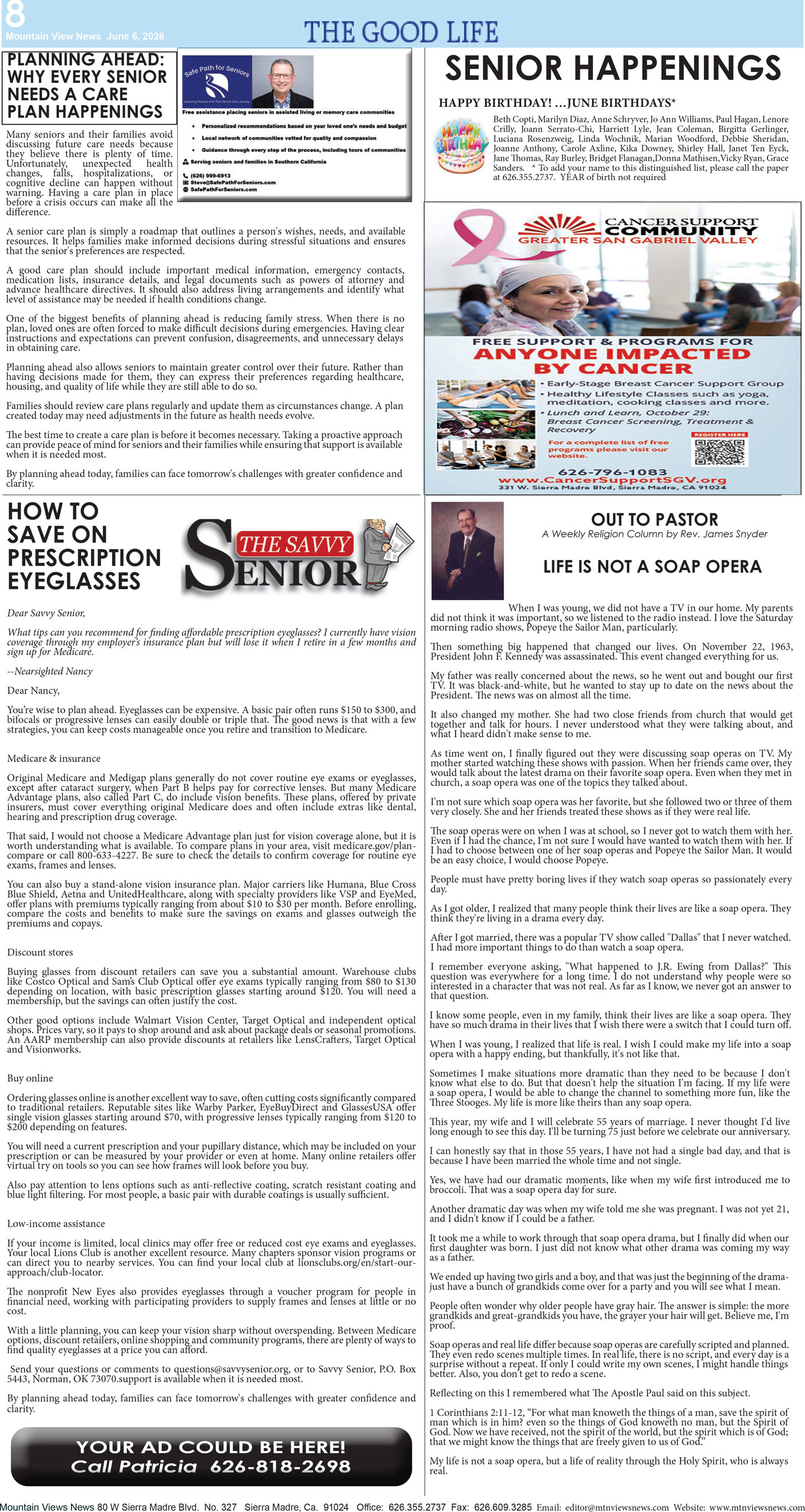 MVNews this week:  Page 8